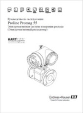 Руководство по эксплуатации Расходомеры электромагнитные Proline-Promag-55 ENDRESS-HAUSER